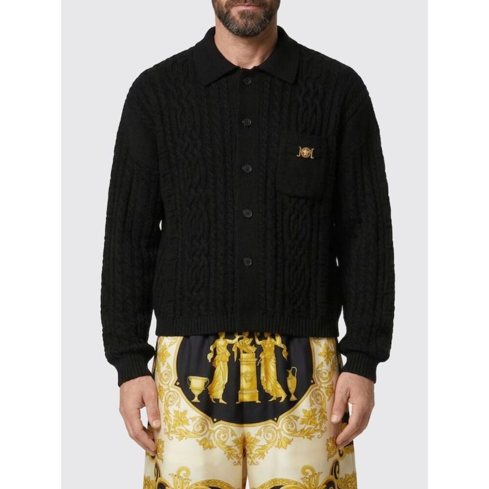 Versace Sweater Men Black
